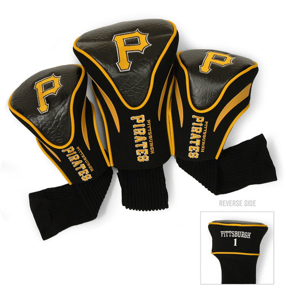 Pittsburgh Pirates 3 Pack Contour Head Covers - 757 Sports Collectibles