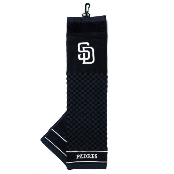 San Diego Padres Embroidered Golf Towel - 757 Sports Collectibles