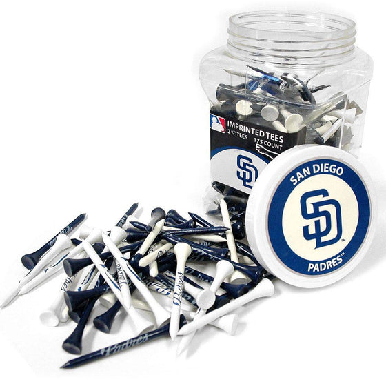 San Diego Padres Jar Of 175 Golf Tees - 757 Sports Collectibles