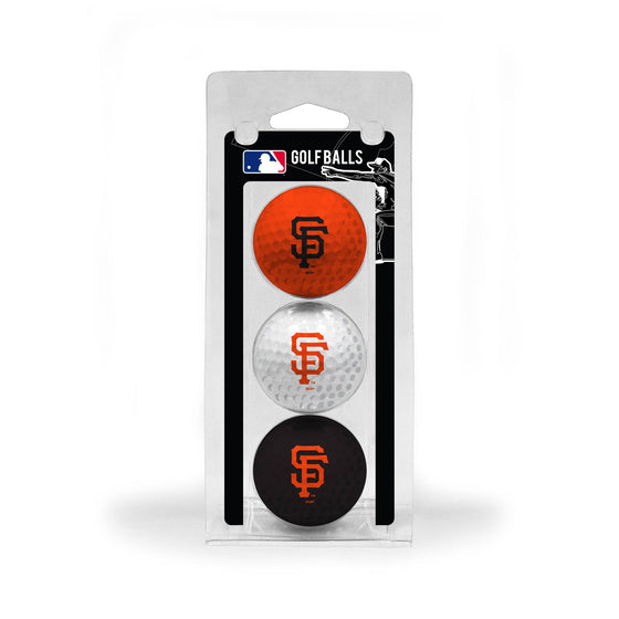 San Francisco Giants 3 Golf Ball Pack - 757 Sports Collectibles