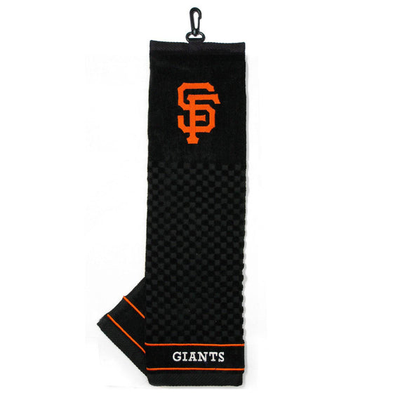 San Francisco Giants Embroidered Golf Towel - 757 Sports Collectibles