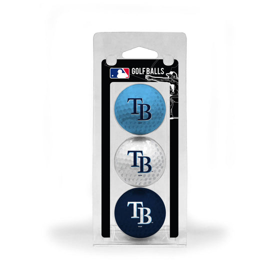 Tampa Bay Rays 3 Golf Ball Pack - 757 Sports Collectibles