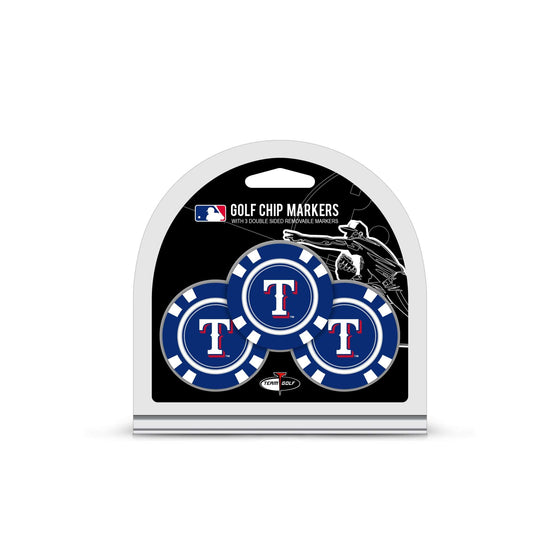 Texas Rangers 3 Pack Golf Chip Ball Markers - 757 Sports Collectibles