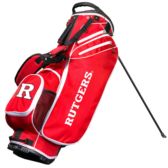 Rutgers Knights Birdie Stand Golf Bag Red