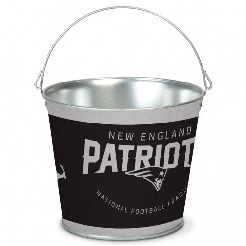 NEW ENGLAND PATRIOTS GALVANIZED PAIL5 QUART