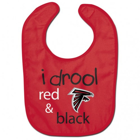 Atlanta Falcons Baby Bib All Pro Style I Drool Design