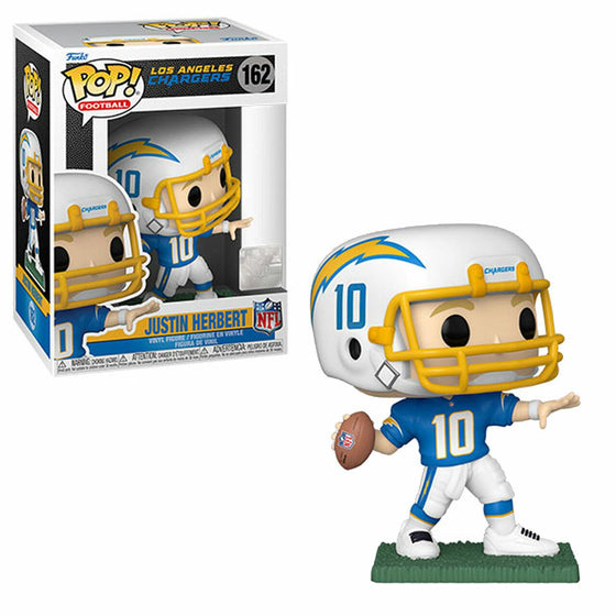 Preorder - Los Angeles Justin Herbert NFL Funko Pop Series 8 Figure Statue - Ships in October