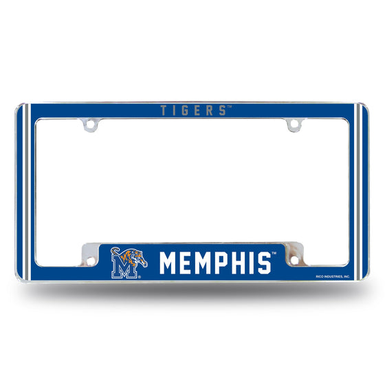 Memphis Alternate Design All Over Chrome Frame - Bottom Oriented