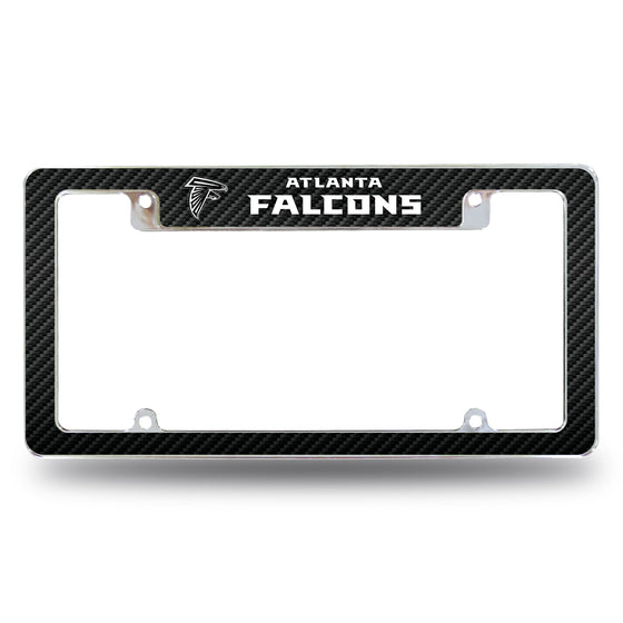 Falcons - Carbon Fiber Design - All Over Chrome Frame