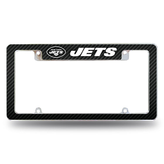 Jets - Carbon Fiber Design - All Over Chrome Frame