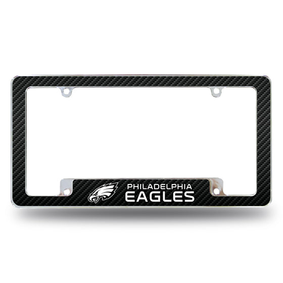 Eagles - Carbon Fiber Design - All Over Chrome Frame