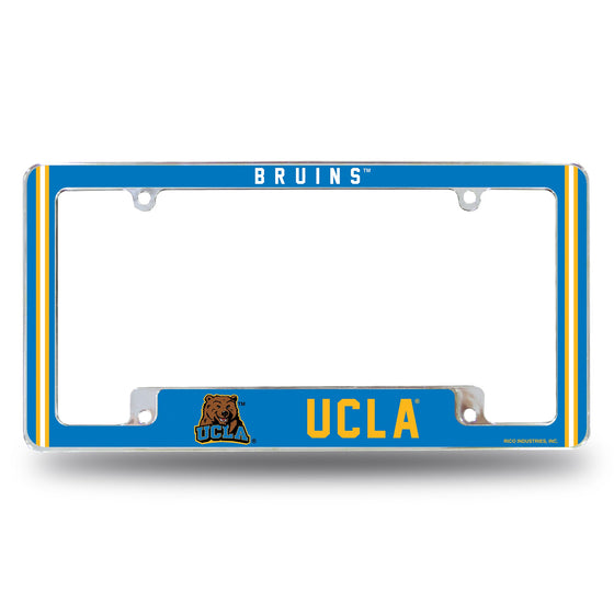 Ucla Alternate Design All Over Chrome Frame - Bottom Oriented