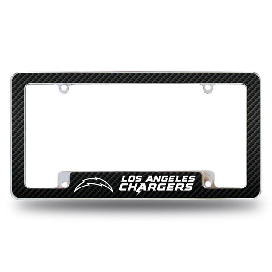 Chargers - Carbon Fiber Design - All Over Chrome Frame