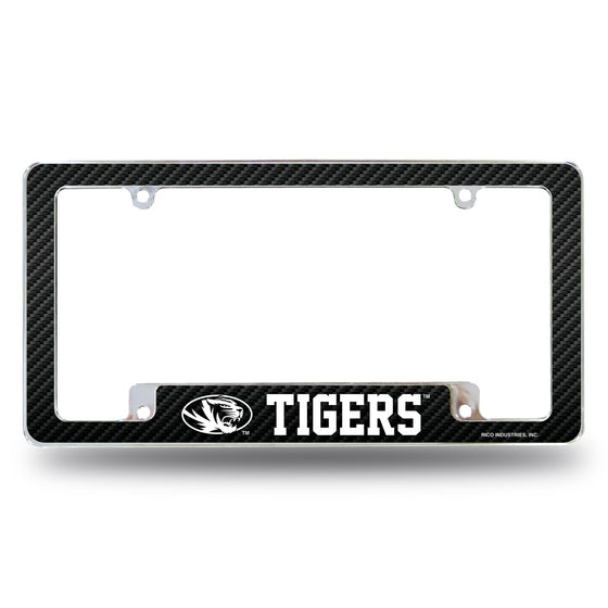 Missouri University - Carbon Fiber Design - All Over Chrome Frame