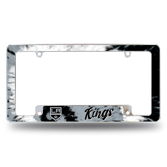 Kings - La - Tie Dye Design - All Over Chrome Frame (Bottom Oriented)