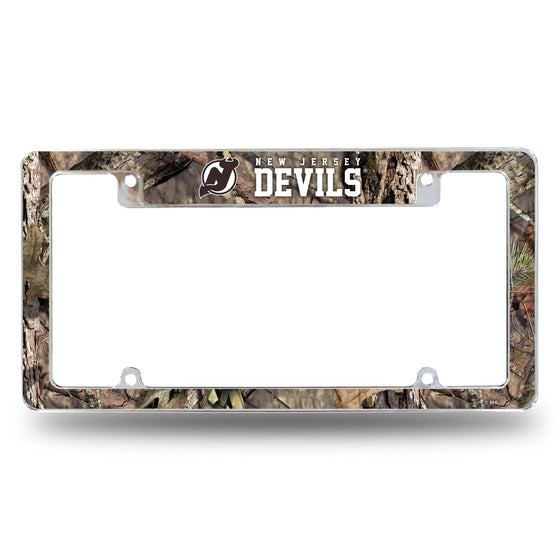 Devils / Mossy Oak Camo Break-Up Country All Over Chrome Frame (Top Oriented)