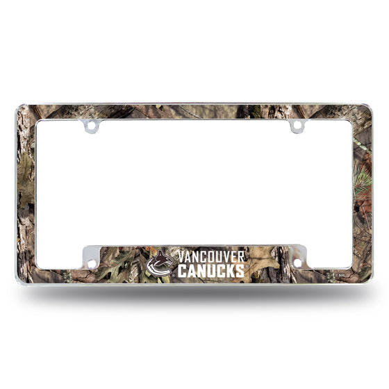 Canucks / Mossy Oak Camo Break-Up Country All Over Chrome Frame (Bottom Oriented)