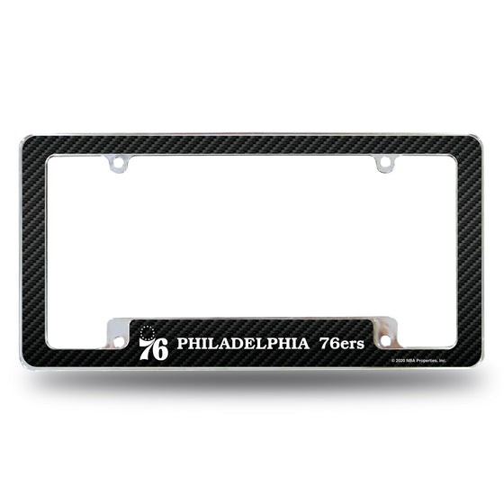 76Ers - Carbon Fiber Design - All Over Chrome Frame