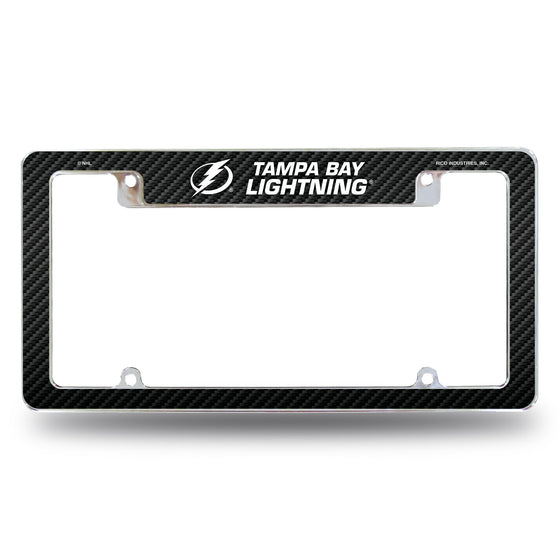 Lightning - Carbon Fiber Design - All Over Chrome Frame