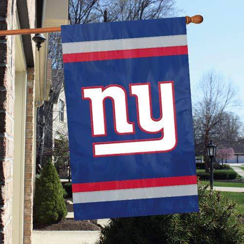 New York Giants 2-Sided Embroidered 44"x28" Premium House Flag Banner - 757 Sports Collectibles