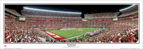 AL-283 Alabama - 20 Yard Line