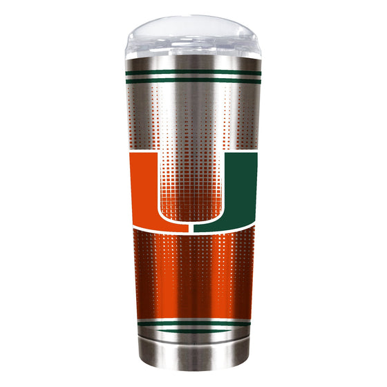 Miami Hurricanes 18 oz. ROADIE Tumbler with Wraparound Graphics