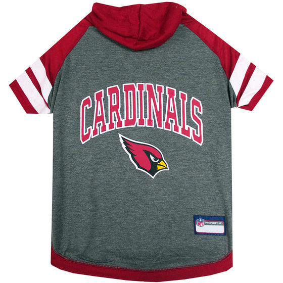 Arizona Cardinals Hoody Dog Tee by Pets First