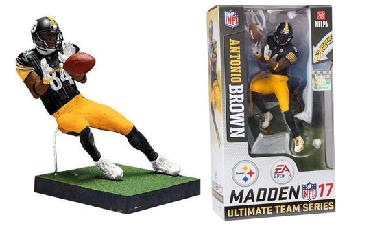 NFL Pittsburgh Steelers Antonio Brown McFarlane Madden 17 Series 3 Figure Statue Figurine - 757 Sports Collectibles