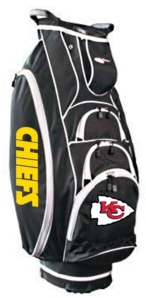 Kansas City Chiefs Albatross Cart Golf Bag Blk