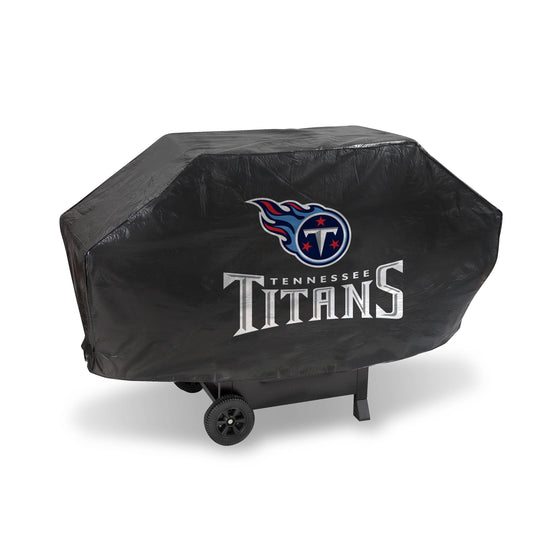 TENNESSEE TITANS DELUXE GRILL COVER-(Black Background) (Rico) - 757 Sports Collectibles