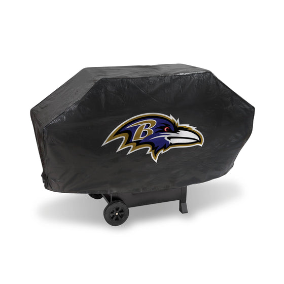 BALTIMORE RAVENS DELUXE GRILL COVER-(Black Background) (Rico) - 757 Sports Collectibles