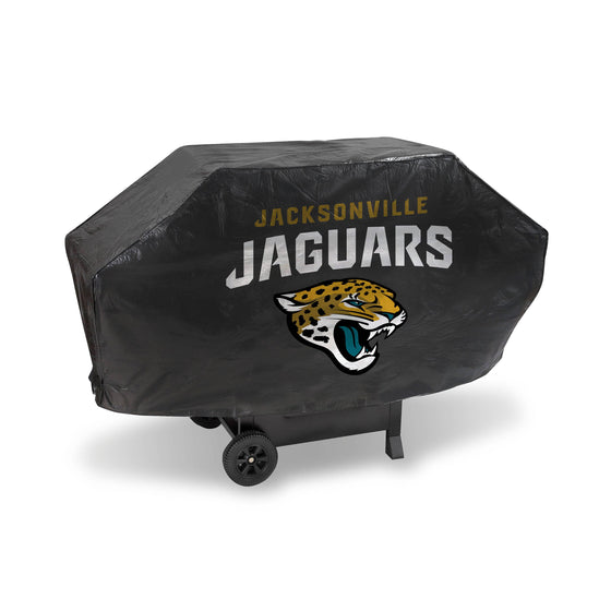 JACKSONVILLE JAGUARS DELUXE GRILL COVER (BLACK) (Rico) - 757 Sports Collectibles