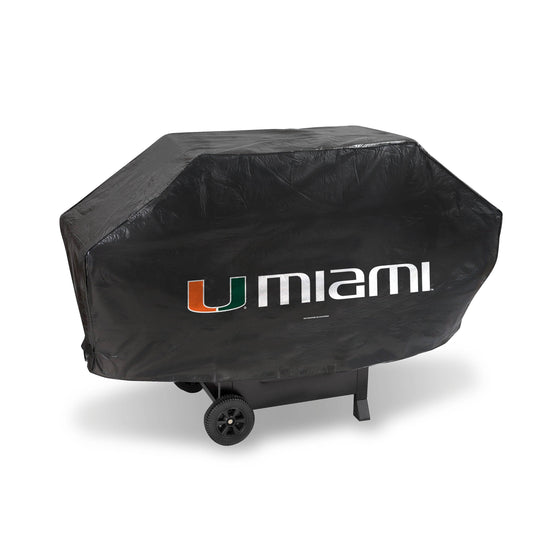 MIAMI UM Hurricanes DELUXE GRILL COVER (Rico) - 757 Sports Collectibles