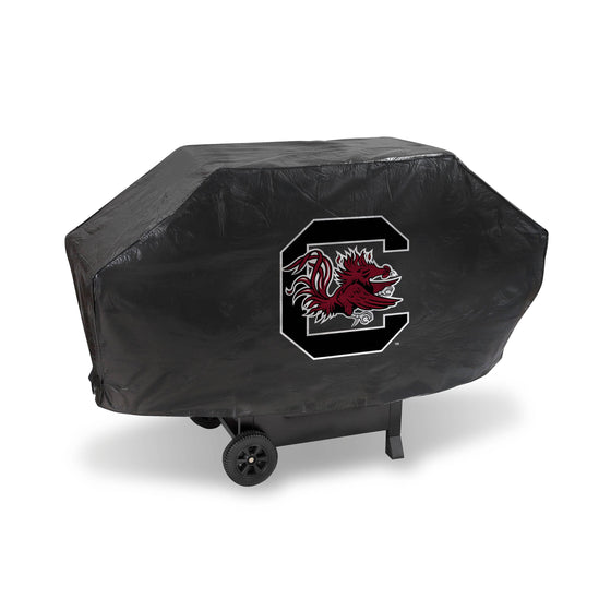 SOUTH CAROLINA USC Gamecocks DELUXE GRILL COVER-(Black Background) (Rico) - 757 Sports Collectibles