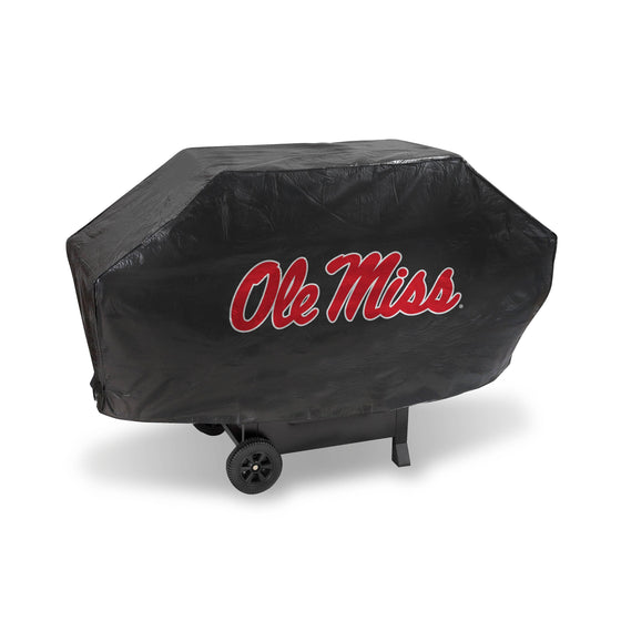 MISSISSIPPI Ole Miss Rebels DELUXE GRILL COVER-(Black Background) (Rico) - 757 Sports Collectibles