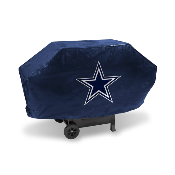 DALLAS COWBOYS DELUXE GRILL COVER-(Navy Background) (Rico) - 757 Sports Collectibles