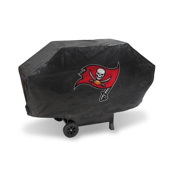 TAMPA BAY BUCCANEERS DELUXE GRILL COVER-(Black Background) (Rico) - 757 Sports Collectibles