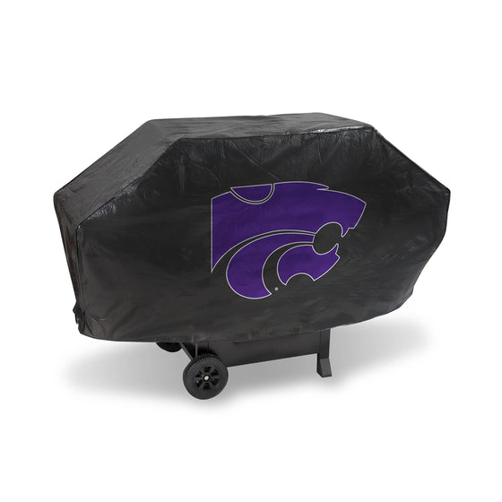 KANSAS STATE KSU Wildcats DELUXE GRILL COVER-(Black Background) (Rico) - 757 Sports Collectibles