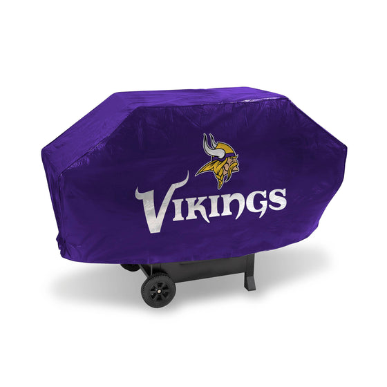 MINNESOTA VIKINGS DELUXE GRILL COVER-(Purple Background) (Rico) - 757 Sports Collectibles