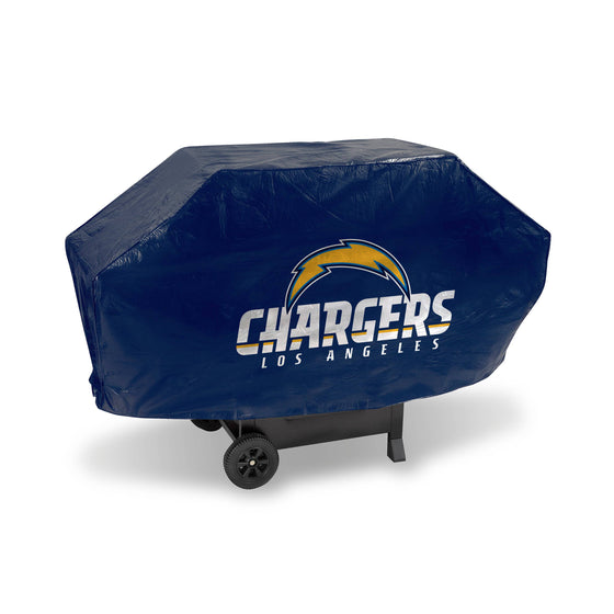 LOS ANGELES CHARGERS DELUXE GRILL COVER-(Navy Background) (Rico) - 757 Sports Collectibles