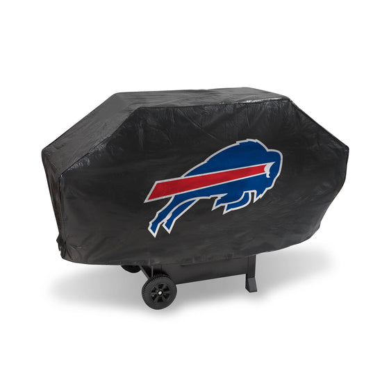 BUFFALO BILLS DELUXE GRILL COVER-(Black Background) (Rico) - 757 Sports Collectibles