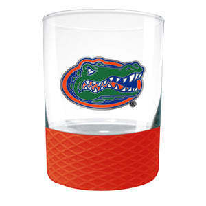 FLORIDA GATORS 14 oz. COMMISSIONER Rocks Glass - 757 Sports Collectibles