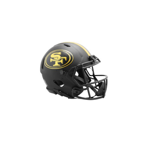 Preorder - San Francisco 49ers Eclipse Riddell Alternative Speed Mini Helmet - Ships in March