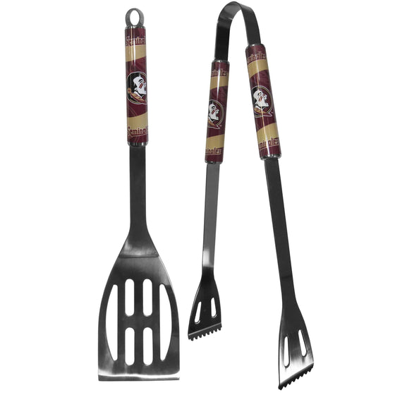 Florida St. Seminoles 2 pc Steel BBQ Tool Set (SSKG) - 757 Sports Collectibles