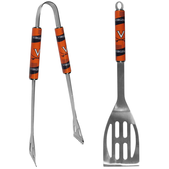 Virginia Cavaliers 2 pc Steel BBQ Tool Set (SSKG) - 757 Sports Collectibles