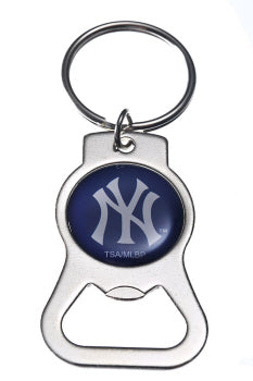 Bottle Opener Key Ring - New York Yankees