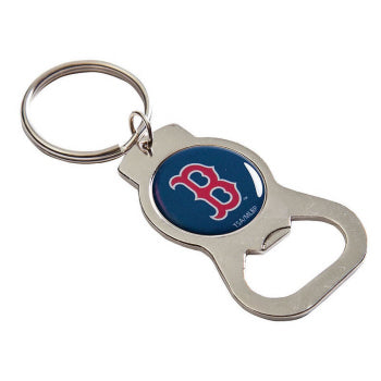 Bottle Opener Key Ring - Boston Red Sox