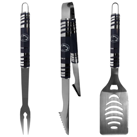 Penn St. Nittany Lions 3 pc Tailgater BBQ Set (SSKG) - 757 Sports Collectibles