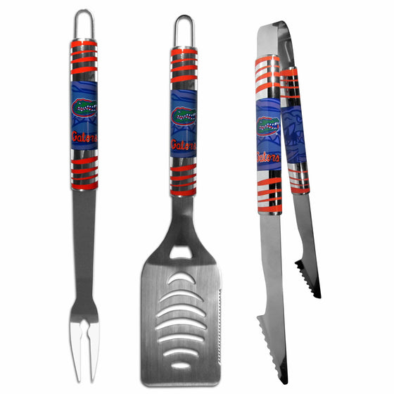 Florida Gators 3 pc Tailgater BBQ Set (SSKG) - 757 Sports Collectibles