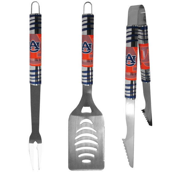 Auburn Tigers 3 pc Tailgater BBQ Set (SSKG) - 757 Sports Collectibles